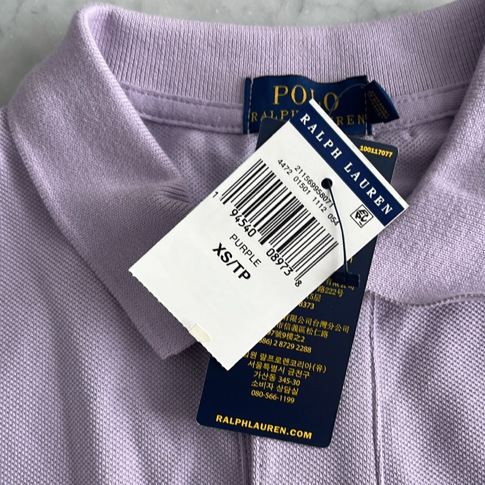 Polo Ralph Lauren Skinny Fit Classic Mesh Polo Shirt - Picture 2 of 7